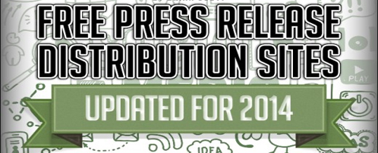 Free High PR Press Release Submission Sites List 2019